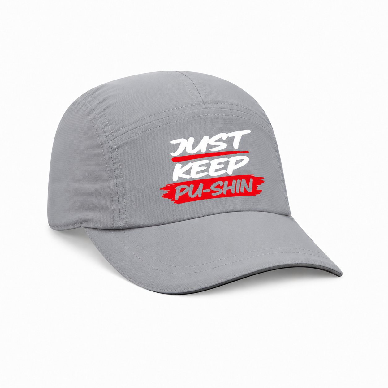 Just Keep Pu-Shin Performance Running Hat