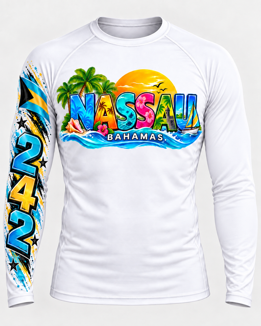 Nassau Paradise Performance Rash Guard