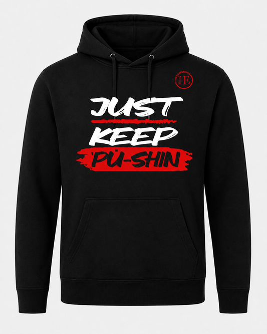 Just Keep Pu-Shin Royal Blue Hoodie