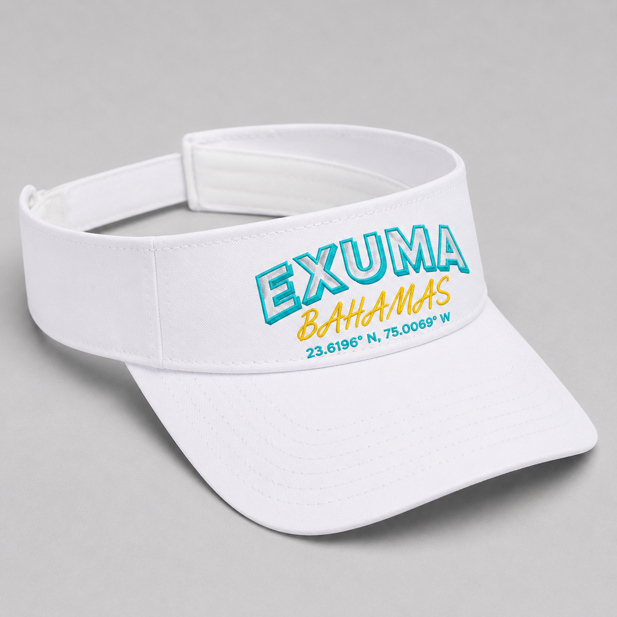 Exuma Bahamas Sun Visor