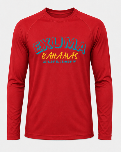 Exuma Bahamas Long Sleeve Performance — Classic Colors