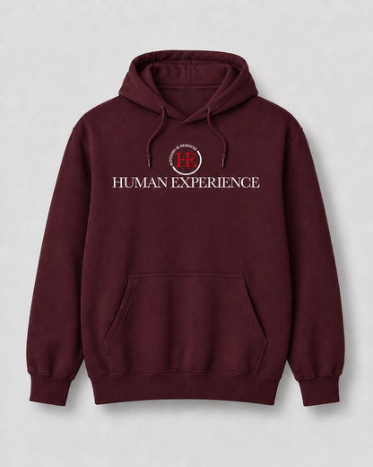 Human Experience Signature Hoodie — Garnet/Military Green/Black
