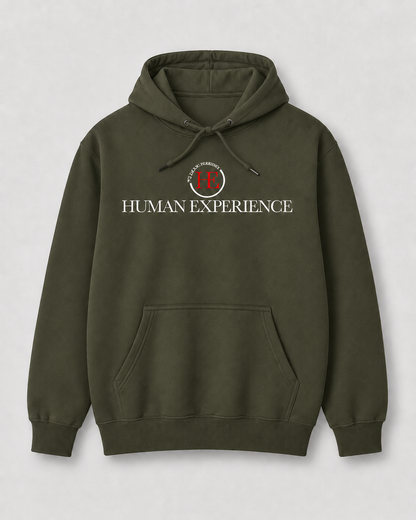 Human Experience Signature Hoodie — Garnet/Military Green/Black
